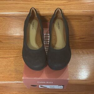 Cobb Hill by New Balance Women's Black Wedge Devyn shoes 9 Wide